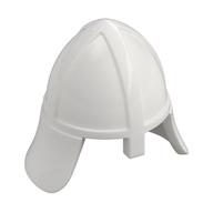 Helmet Castle with Neck Protector Weiß