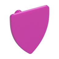 Shield Triangular Dark Pink