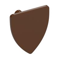 Shield Triangular Reddish Brown