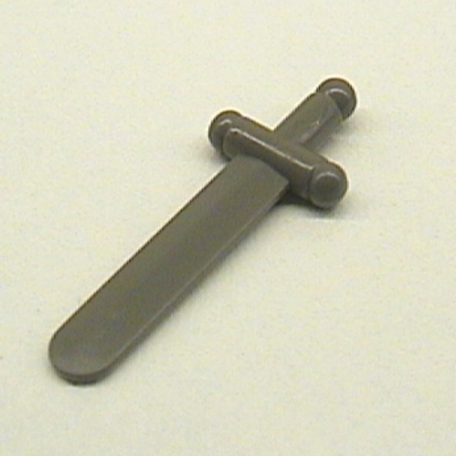 Weapon Sword / Shortsword [Shiny Solid Smooth ABS] Dunkelgrau
