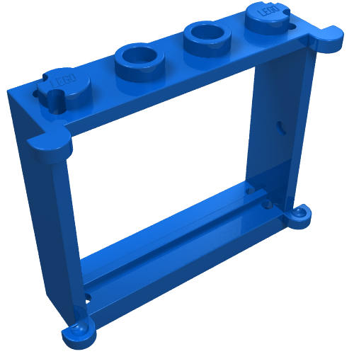 Window 1 × 4 × 3 Blue