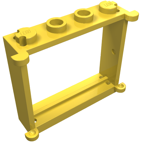 Window 1 × 4 × 3 Yellow