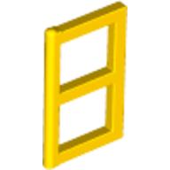 Window 1 × 2 × 3 Pane Yellow