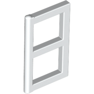 Window 1 × 2 × 3 Pane Weiß