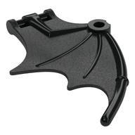 Creature Body Part, Dragon / Thestral Wing with Bar Connection [PLAIN] in Black