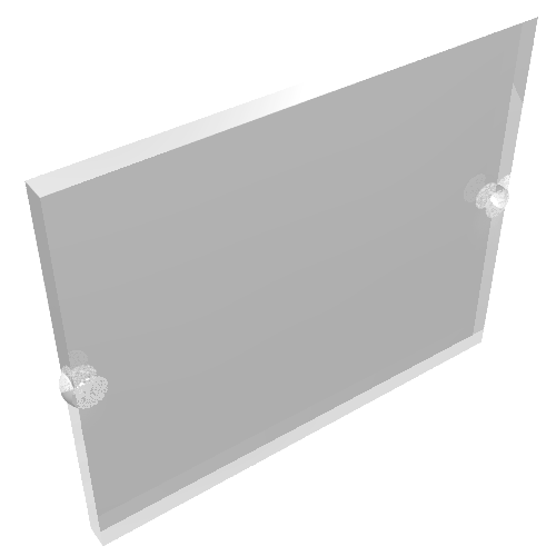 Glass for Window 1 × 4 × 3 Trans-Clear