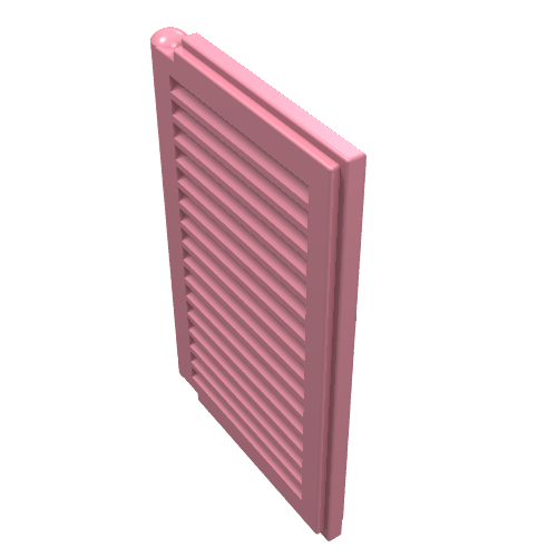 Window 1 × 2 × 3 Shutter Pink