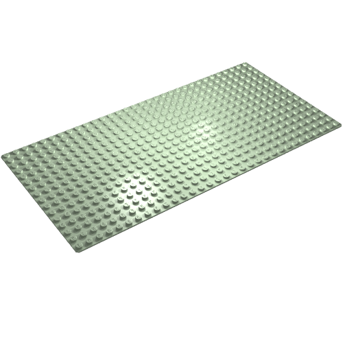 Baseplate 16 × 32 Light Green