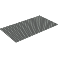 Grundplatte 16 × 32 Hellgrau