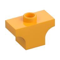 Brick Arch 1 × 2 Jumper Bright Light Orange