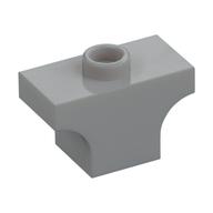 Brick Arch 1 × 2 Jumper Light Bluish Gray