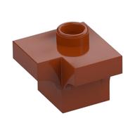 Stein Bogen 1 1/2 × 1 1/2 Ecke Dunkelorange