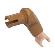 Arm, Large, Left with Light Nougat Hand Medium Nougat
