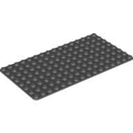 Baseplate 8 × 16 Dark Bluish Gray