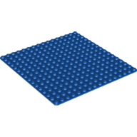 Baseplate 16 × 16 Blue