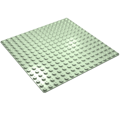 Grundplatte 16 × 16 Light Green
