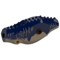 Animal Body Part, Dinosaur, Indominus Rex Body with Dark Blue print Dark Tan