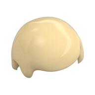 Haare glatt Beige