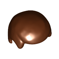 Haare glatt Rotbraun