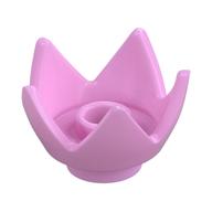 Crown / Flower / Egg Shell Half Bright Pink
