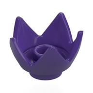 Crown / Flower / Egg Shell Half Dunkellila
