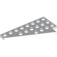 Wedge Plate 8 × 4 Wing Left White
