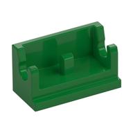 Hinge Brick 1 × 2 Base Grün
