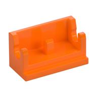 Hinge Brick 1 × 2 Base Orange
