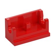 Hinge Brick 1 × 2 Base Red