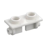 Hinge Brick 1 × 2 Top Plate Thin White