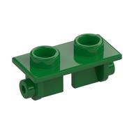 Hinge Brick 1 × 2 Top Plate Thin Green