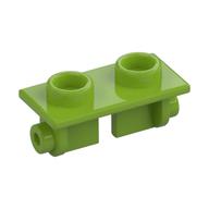 Hinge Brick 1 × 2 Top Plate Thin Lime