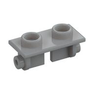 Hinge Brick 1 × 2 Top Plate Thin Light Bluish Gray