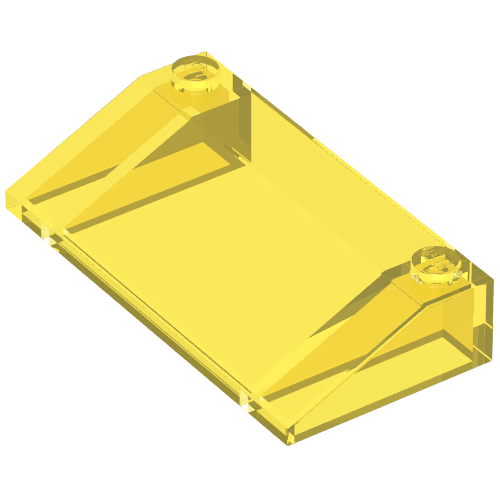 Dachstein 33° 3 × 6 Transparent-Gelb