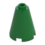 Cone 2 × 2 × 2, Open Stud Green