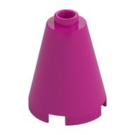 Cone 2 × 2 × 2, Open Stud Magenta