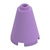 Cone 2 × 2 × 2, Open Stud Medium Lavender