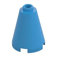 Cone 2 × 2 × 2, Open Stud Dark Azure