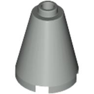 Cone 2 × 2 × 2, Open Stud Light Gray