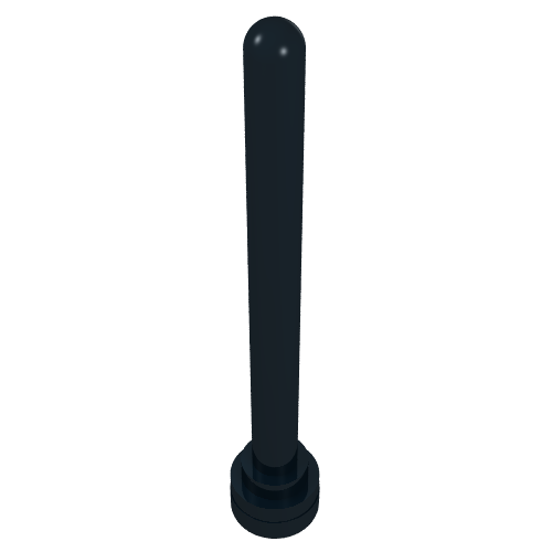 Antenna 1 × 4 with Rounded Top