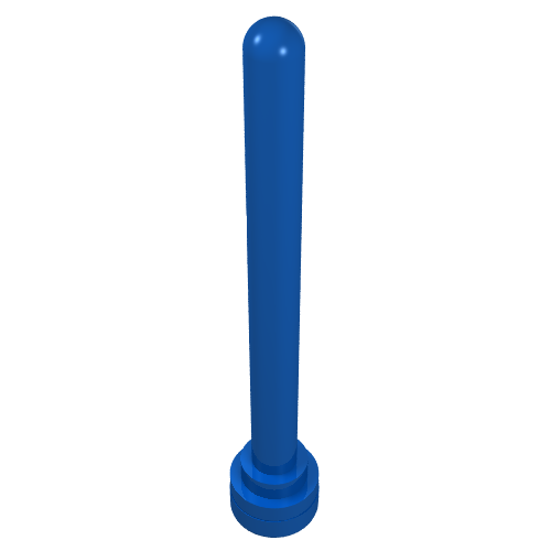 Antenna 1 × 4 with Rounded Top Blau