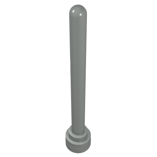 Antenna 1 × 4 with Rounded Top Light Gray