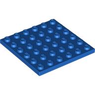 Platte 6 × 6 Blau