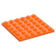 Platte 6 × 6 Orange