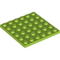 Plate 6 × 6 Lime