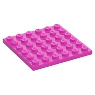 Plate 6 × 6 Dark Pink