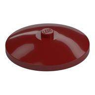 Dish 4 × 4 Inverted [Radar] Dark Red