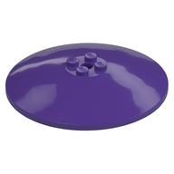 Dish 8 × 8 Inverted [Radar], Solid Studs, Rounded Anti-stud Underside Dunkellila