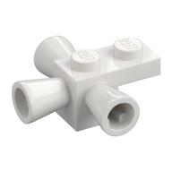 Brick Special 1 × 1 with 3 Speakers / Loudspeakers / Space Positioning Rockets White