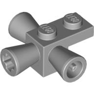Brick Special 1 × 1 with 3 Speakers / Loudspeakers / Space Positioning Rockets Hellblaugrau